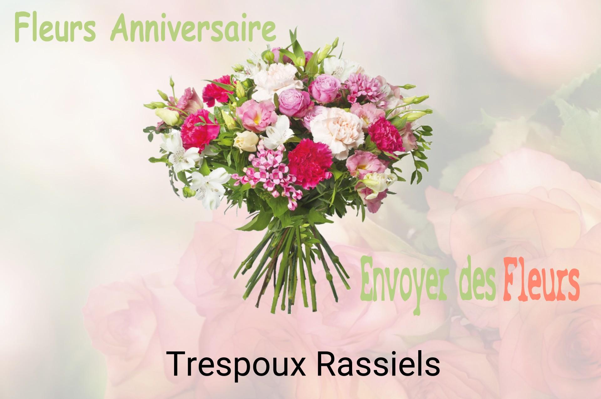 Bouquet de fleurs d’anniversaire livré à Trespoux-Rassiels