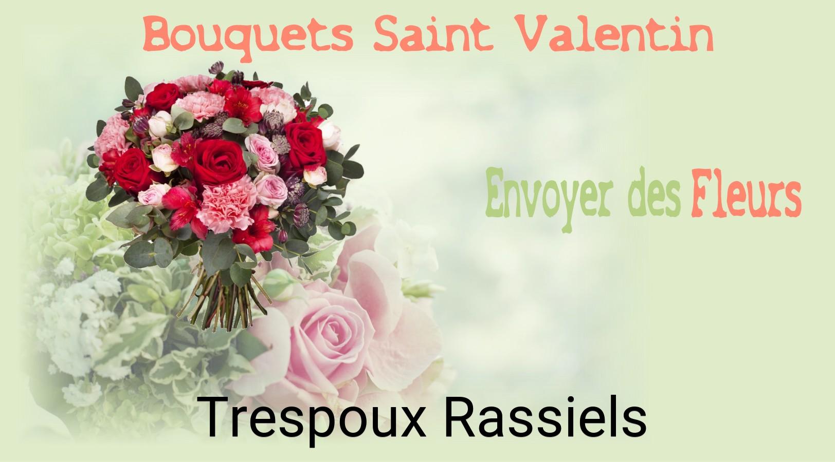 Roses de Saint-Valentin livrées à Trespoux-Rassiels